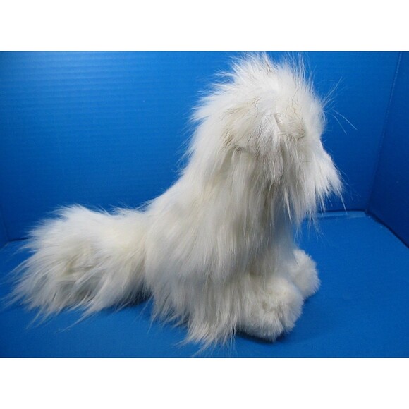 Portland Plush Aurora the Arctic Fox White Fluffy Plush 12" Realistic w/Tag - Picture 6 of 10